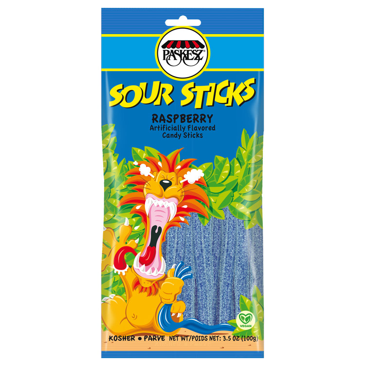 12002 Sour Sticks Raspberry