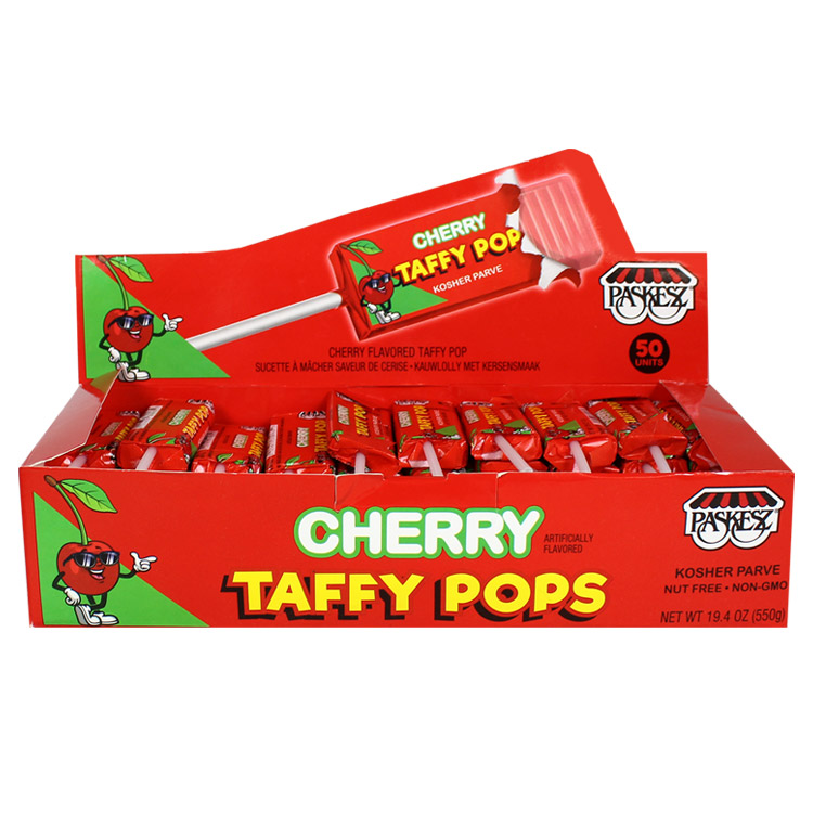 30043 Cherry Taffy Pops